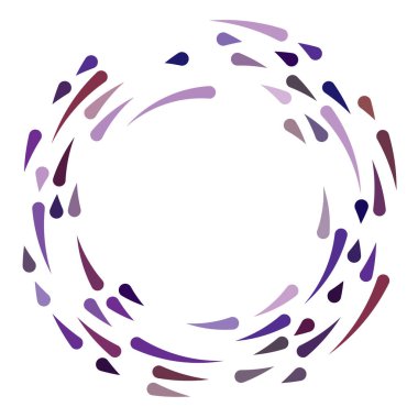 Renkli dairesel, eşmerkezli çemberler. Radyal, yayılan halkalar. Soyut geometrik çember şekli, tasarım elemanı. Girdaplar, girdaplar, girdaplar, girdaplar, girdaplar, girdaplar ve girdaplar.