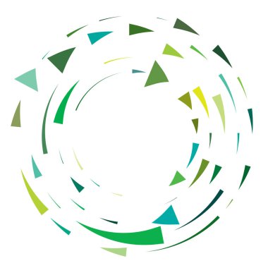 Renkli dairesel, eşmerkezli çemberler. Radyal, yayılan halkalar. Soyut geometrik çember şekli, tasarım elemanı. Girdaplar, girdaplar, girdaplar, girdaplar, girdaplar, girdaplar ve girdaplar.