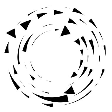 Renkli dairesel, eşmerkezli çemberler. Radyal, yayılan halkalar. Soyut geometrik çember şekli, tasarım elemanı. Girdaplar, girdaplar, girdaplar, girdaplar, girdaplar, girdaplar ve girdaplar.