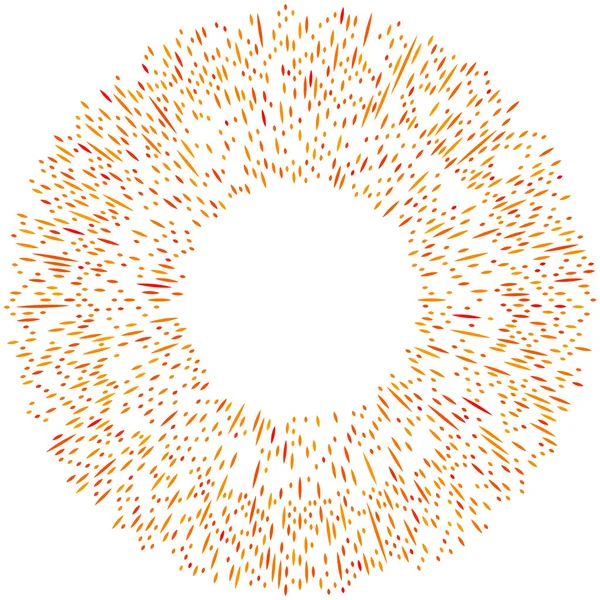 Radiale Strahlende Linien Strahlung Explosion Funkeln Blendung Und Glitzereffekt Abstrakte — Stockvektor