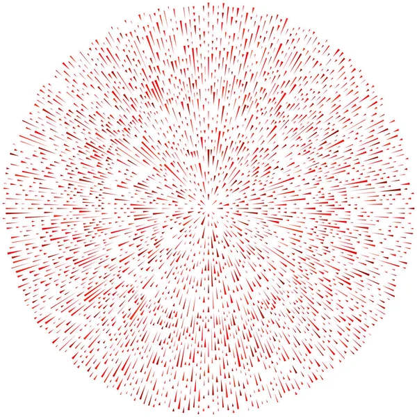 Radikal, yayılan çizgiler. Radyasyon, patlama, parıltı, parıltı ve parıltı efekti. Soyut patlama, aurora, aura etkisi stok vektör çizimi, klip- sanat grafikleri.