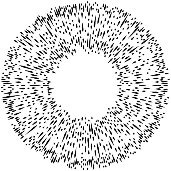 Linee Radiali Radianti Radiazioni Esplosione Scintillio Abbagliamento Effetto Luccichio Esplosione — Vettoriale Stock