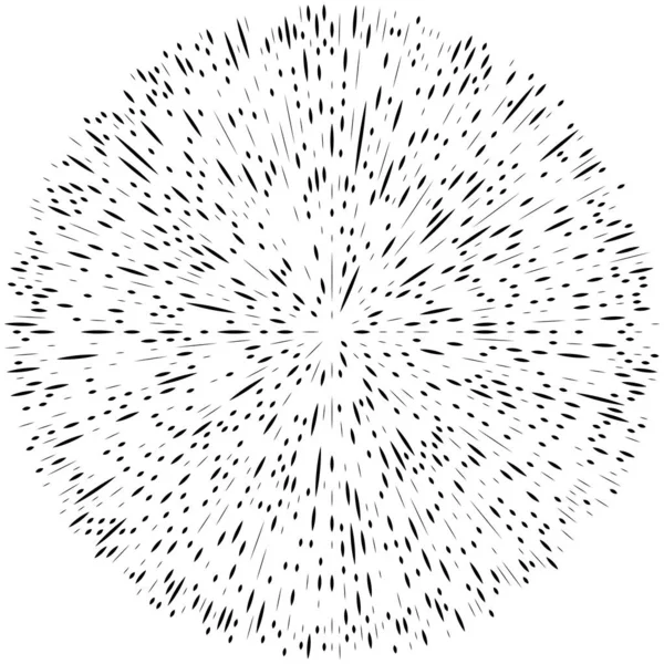 Líneas Radiales Radiales Efecto Radiación Explosión Brillo Deslumbramiento Brillo Explosión — Archivo Imágenes Vectoriales