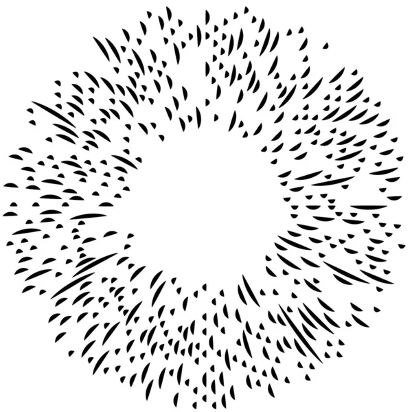 Radikal, yayılan çizgiler. Radyasyon, patlama, parıltı, parıltı ve parıltı efekti. Soyut patlama, aurora, aura etkisi stok vektör çizimi, klip- sanat grafikleri.