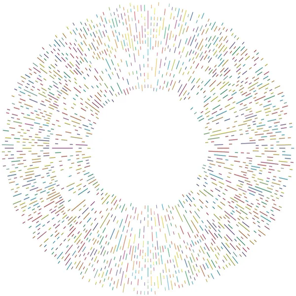 Radikal, yayılan çizgiler. Radyasyon, patlama, parıltı, parıltı ve parıltı efekti. Soyut patlama, aurora, aura etkisi stok vektör çizimi, klip- sanat grafikleri.