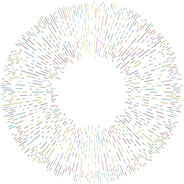 Radikal, yayılan çizgiler. Radyasyon, patlama, parıltı, parıltı ve parıltı efekti. Soyut patlama, aurora, aura etkisi stok vektör çizimi, klip- sanat grafikleri.