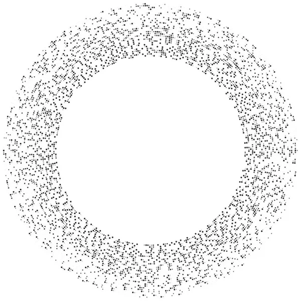 Bunte Farbige Zufallskreise Punkte Flecken Und Sommersprossen Konzentrisches Kreisförmiges Und — Stockvektor