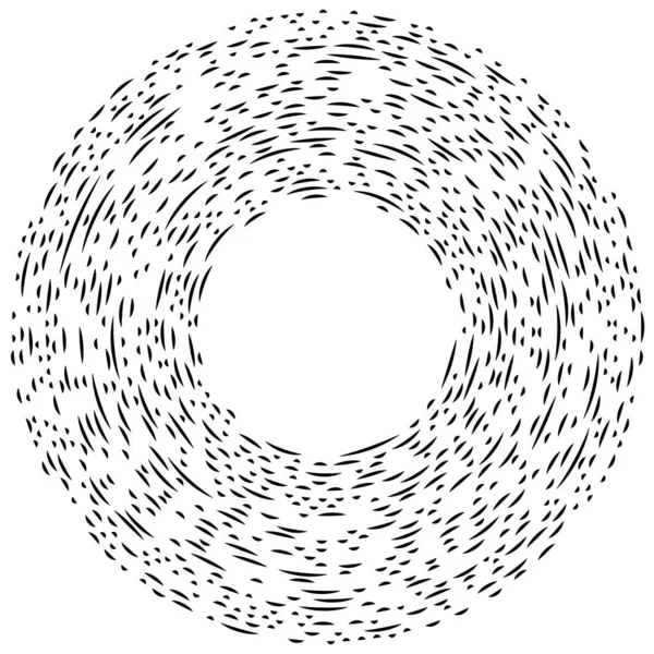 Renkli dairesel, eşmerkezli çemberler. Radyal, yayılan halkalar. Soyut geometrik çember şekli, tasarım elemanı. Girdaplar, girdaplar, girdaplar, girdaplar, girdaplar, girdaplar ve girdaplar.