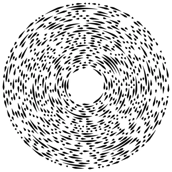 Renkli dairesel, eşmerkezli çemberler. Radyal, yayılan halkalar. Soyut geometrik çember şekli, tasarım elemanı. Girdaplar, girdaplar, girdaplar, girdaplar, girdaplar, girdaplar ve girdaplar.