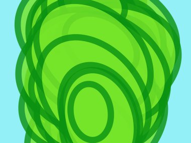 Rastgele daireler, ovaller, elipsler renkli, çok renkli, soyut arka plan, desen, doku. Yayılmış polikromatik çemberler hisse senedi vektör çizimi, klip- sanat grafikleri.