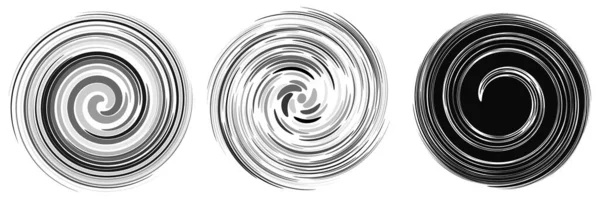 Točit Točit Točit Spirálou Čáry Efektu Rotace Whirlpool Whirlwind Efekt — Stockový vektor