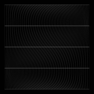 Şebeke, ağ, ızgara, kafes, bozulma ve deformasyon etkisiyle kablo. Büküm, büküm bozma ızgarası - stok vektör çizimi, klip- sanat grafikleri