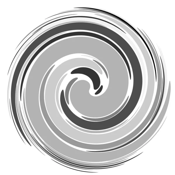 Twist Wirl Sworl Circle Spiral Design Element Stock Vector Illustration — 스톡 벡터