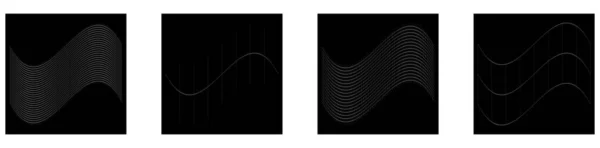 Griglia Maglia Griglia Traliccio Wireframe Con Distorsione Effetto Deformazione Curvatura — Vettoriale Stock