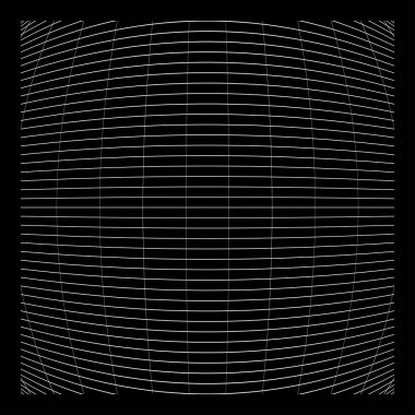 Şebeke, ağ, ızgara, kafes, bozulma ve deformasyon etkisiyle kablo. Büküm, büküm bozma ızgarası - stok vektör çizimi, klip- sanat grafikleri