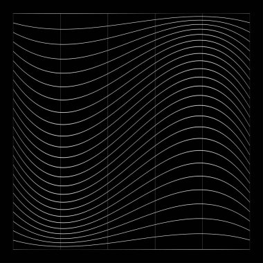 Şebeke, ağ, ızgara, kafes, bozulma ve deformasyon etkisiyle kablo. Büküm, büküm bozma ızgarası - stok vektör çizimi, klip- sanat grafikleri