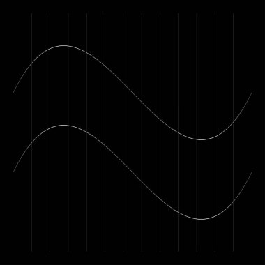 Şebeke, ağ, ızgara, kafes, bozulma ve deformasyon etkisiyle kablo. Büküm, büküm bozma ızgarası - stok vektör çizimi, klip- sanat grafikleri