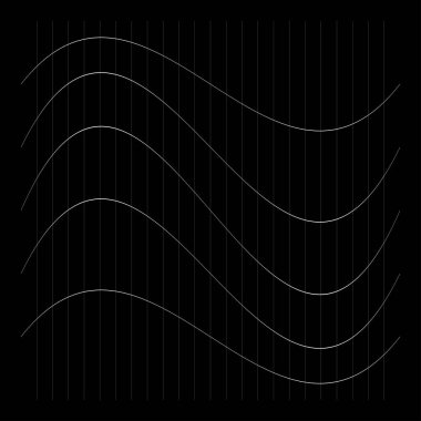 Şebeke, ağ, ızgara, kafes, bozulma ve deformasyon etkisiyle kablo. Büküm, büküm bozma ızgarası - stok vektör çizimi, klip- sanat grafikleri