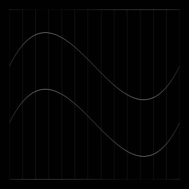 Şebeke, ağ, ızgara, kafes, bozulma ve deformasyon etkisiyle kablo. Büküm, büküm bozma ızgarası - stok vektör çizimi, klip- sanat grafikleri