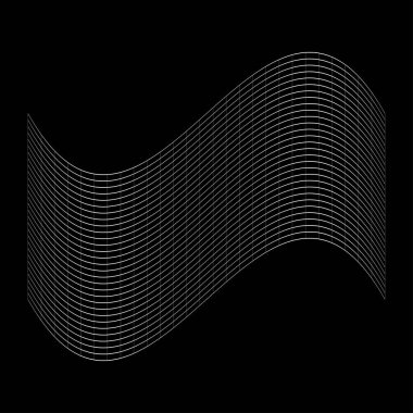 Şebeke, ağ, ızgara, kafes, bozulma ve deformasyon etkisiyle kablo. Büküm, büküm bozma ızgarası - stok vektör çizimi, klip- sanat grafikleri