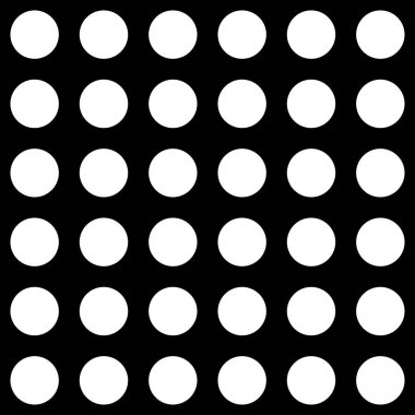 Basit daireler, noktalar, noktalı noktalar, tekrarlanabilir desen, arkaplan - stok vektör çizimi, klip- sanat grafikleri