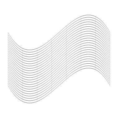 Şebeke, ağ, ızgara, kafes, bozulma ve deformasyon etkisiyle kablo. Büküm, büküm bozma ızgarası - stok vektör çizimi, klip- sanat grafikleri