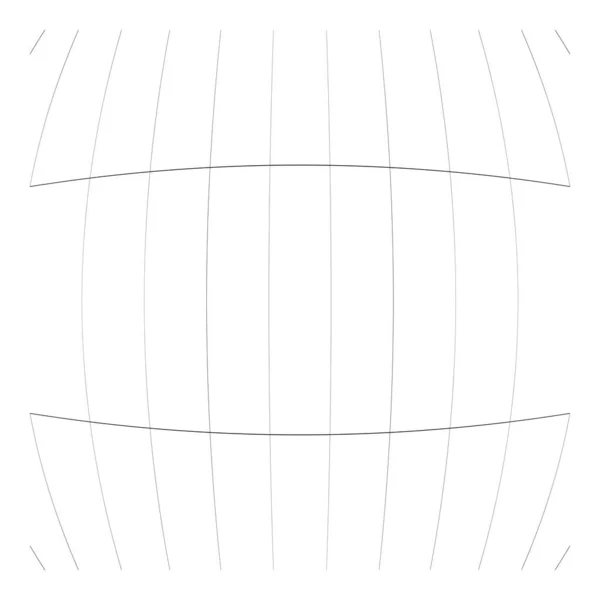 グリッド メッシュ グレーティング トレリス 歪みのあるワイヤーフレーム 変形効果 ワープ 微調整グリッド 株式ベクトルイラスト クリップアートグラフィック — ストックベクタ
