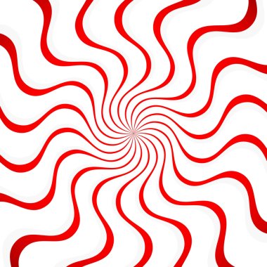 Red Spiral background clipart