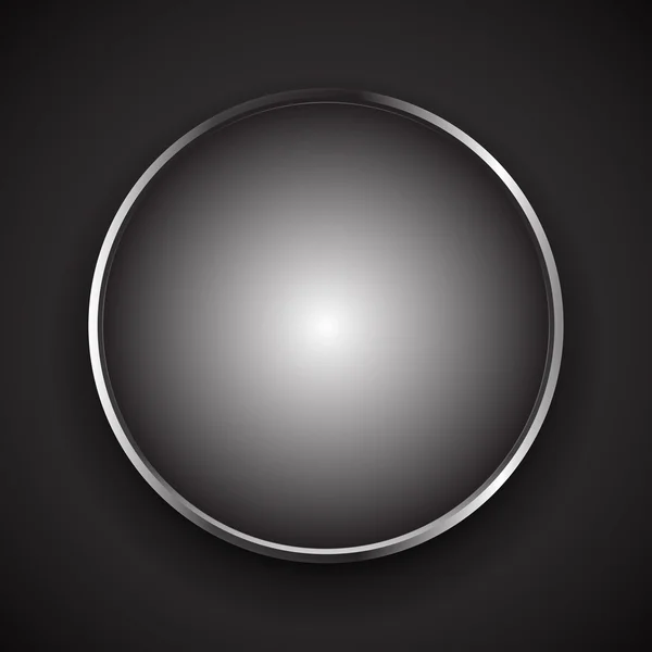 Stijlvolle cirkel objectpictogram — Stockvector