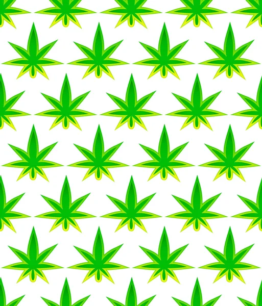 Hoja de fondo de cannabis — Archivo Imágenes Vectoriales