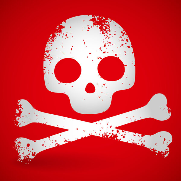 Картонный череп Гранжи
