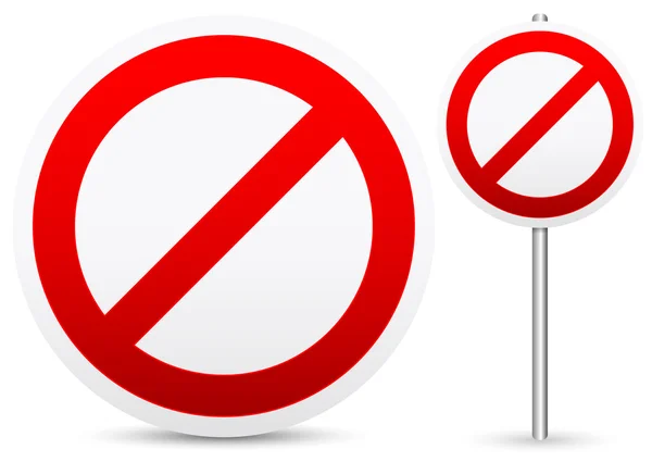 Forbidding concept sign — Stock Illustration Forbidding concept sign Royalty Free Stock Vectors