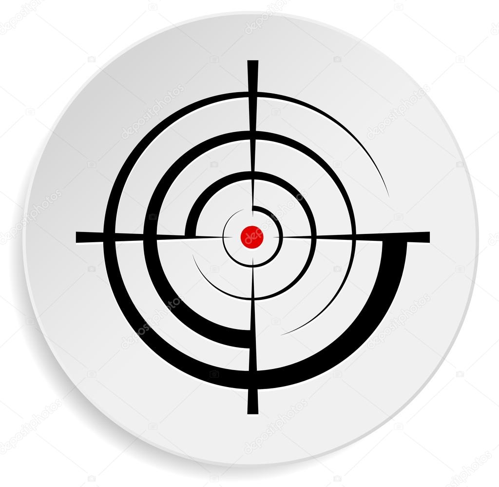 Crosshair, target symbol
