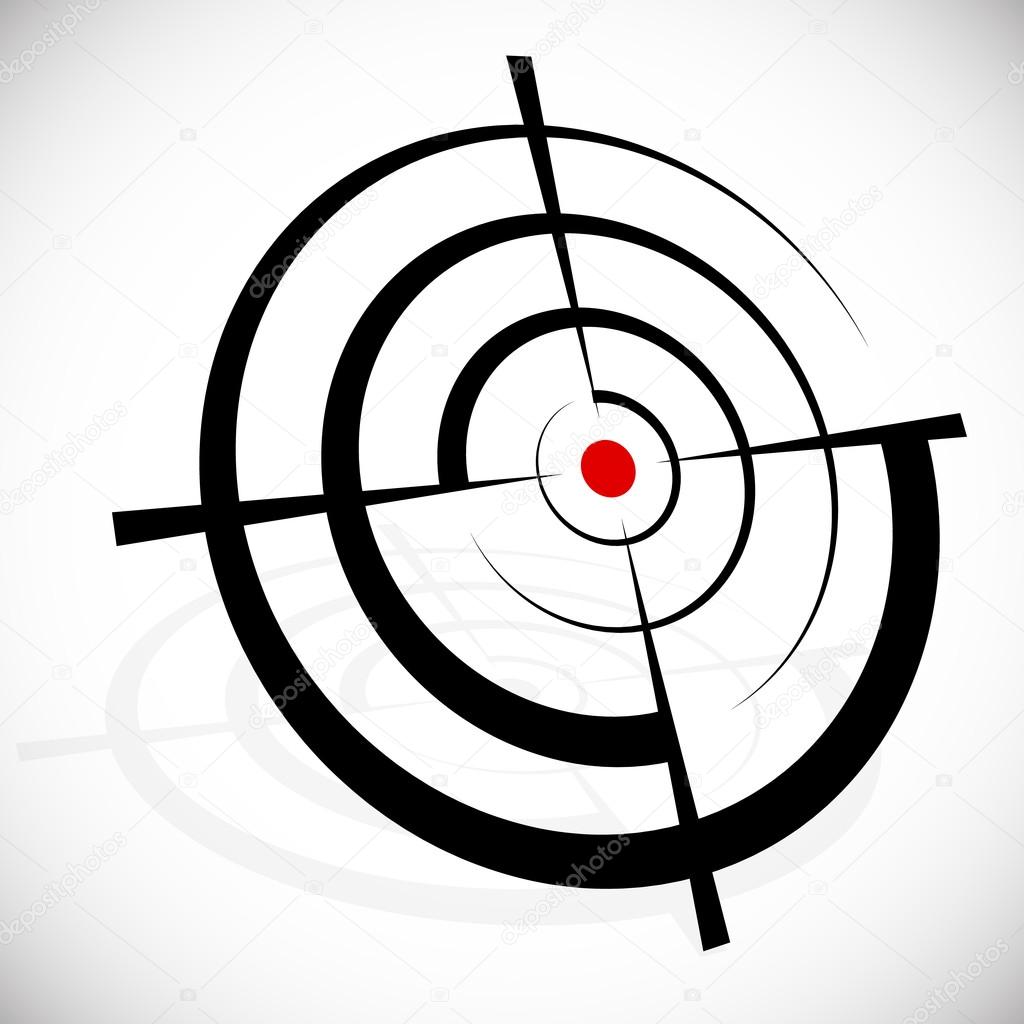 Crosshair, target symbol