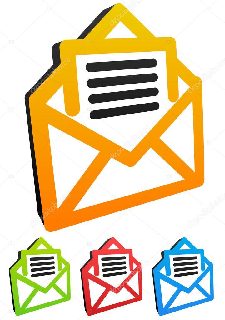 Email, envelope  icons