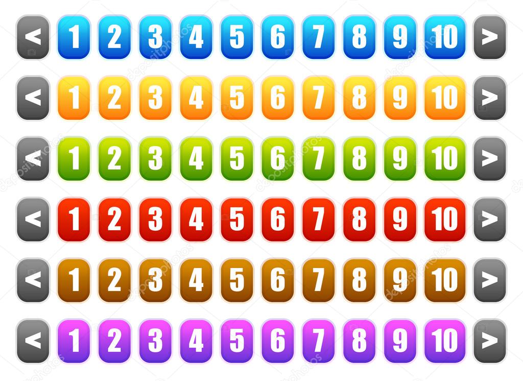 numeration, slideshopw symbols set
