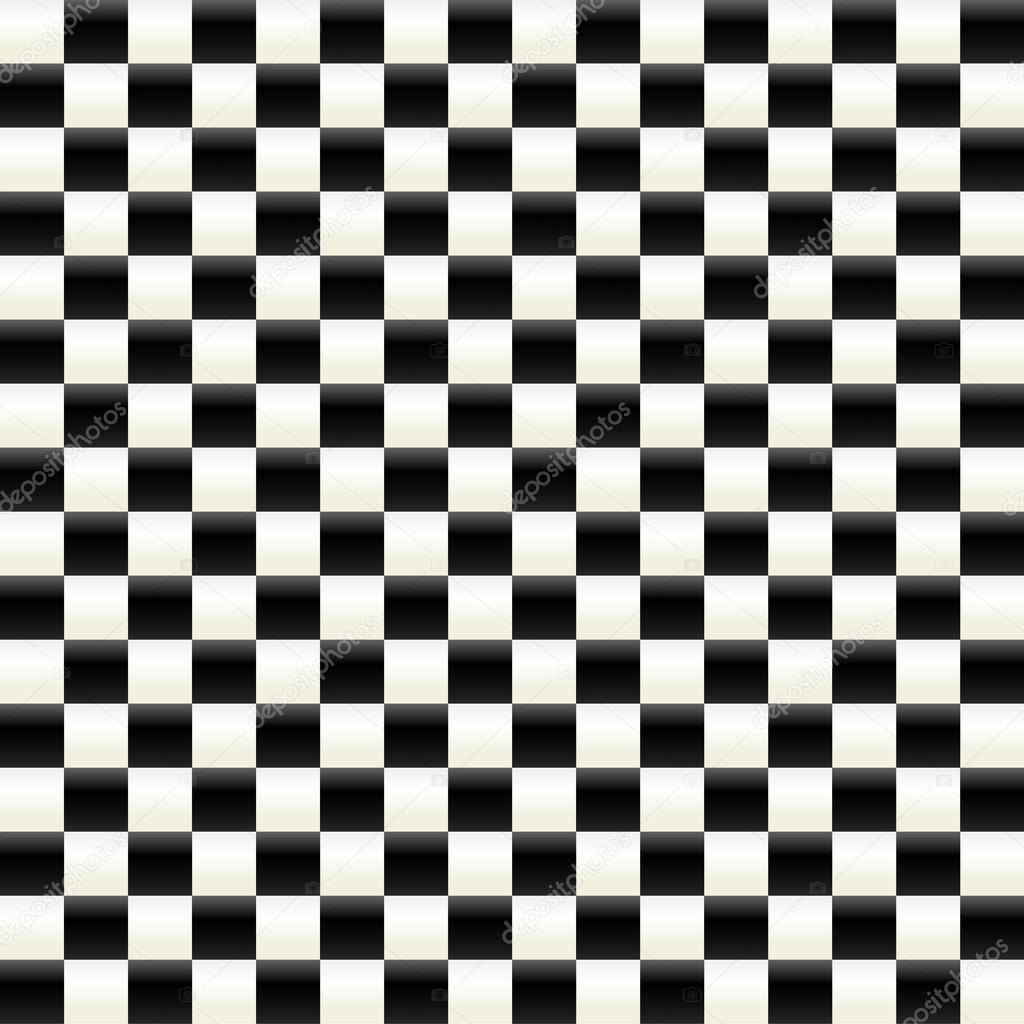 checkered surface pattern