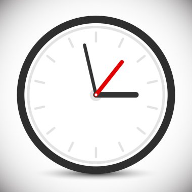 duvar saati simgesi.