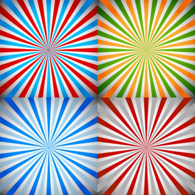 Yıldız patlaması, kuvvetli güneş ışığı, ışınları arka plan