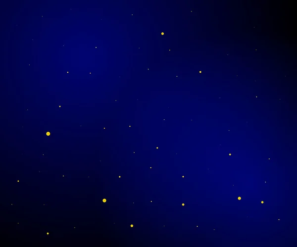 Cielo nocturno fondo — Vector de stock