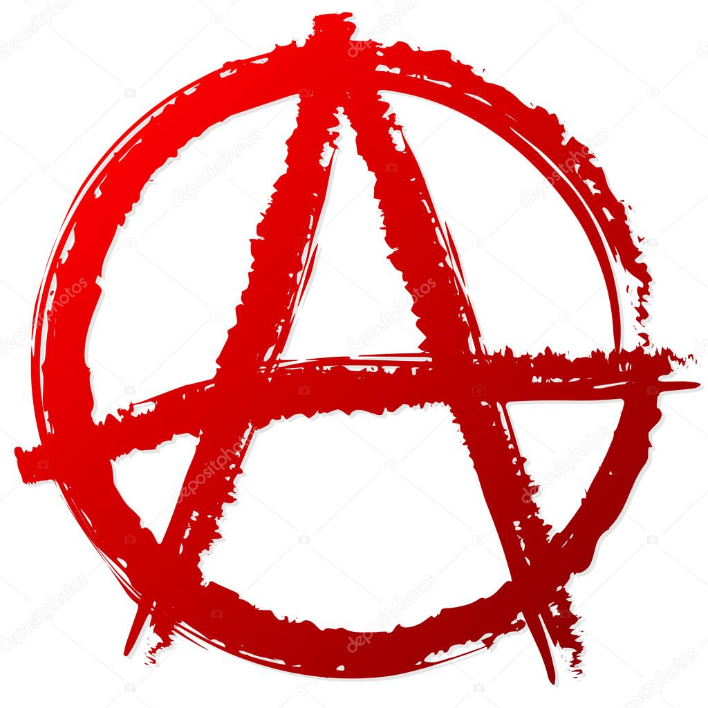 Anarchy symbol or sign