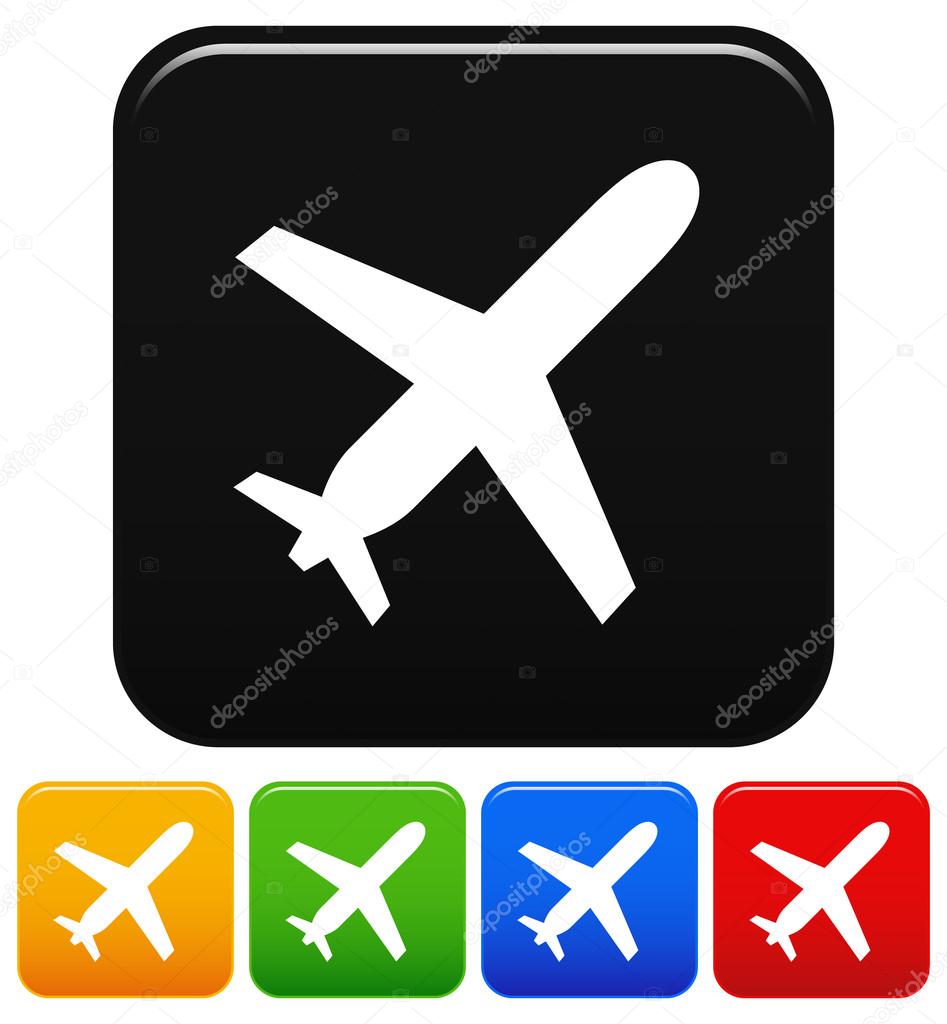 Airplane, aircraft icon