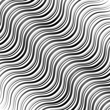 Abstract wavy lines background clipart