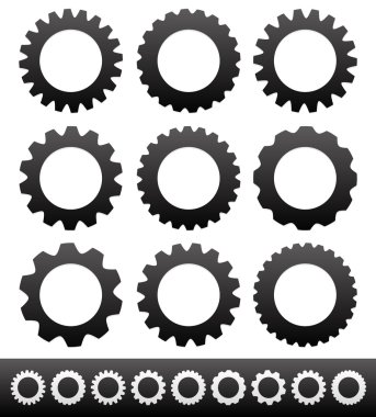 cogwheels, kutsal kişilerin resmi ayarlama