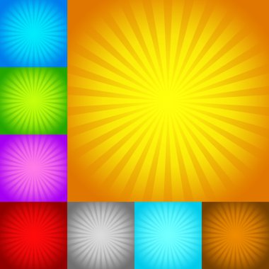 Işınları, yıldız patlaması arka planlar