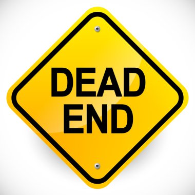 Dead end symbol clipart