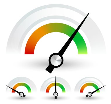Speedometers or general indicators set