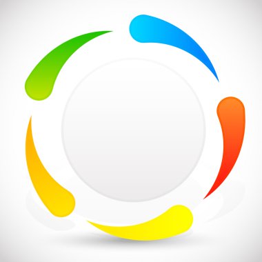 Dairesel şablon arka plan