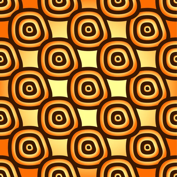 Yellow-orange seamless pattern — Stock Vector