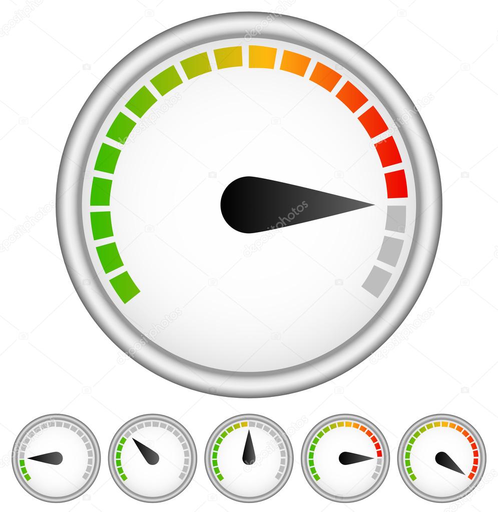 Dial, gauge templates.